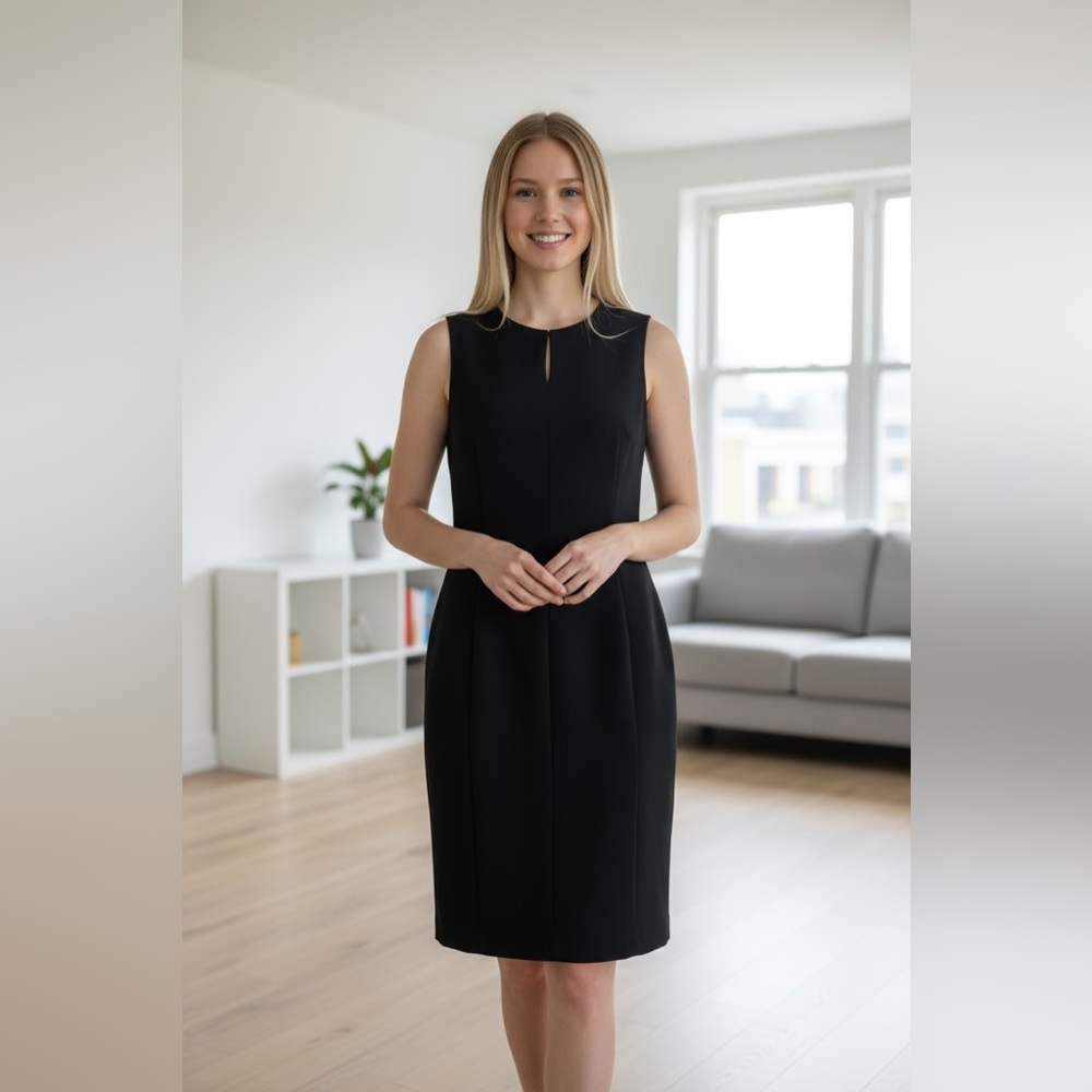 Timeless Designer Little Black Dress (LBD) – Classic Elegant Staple – $995USD